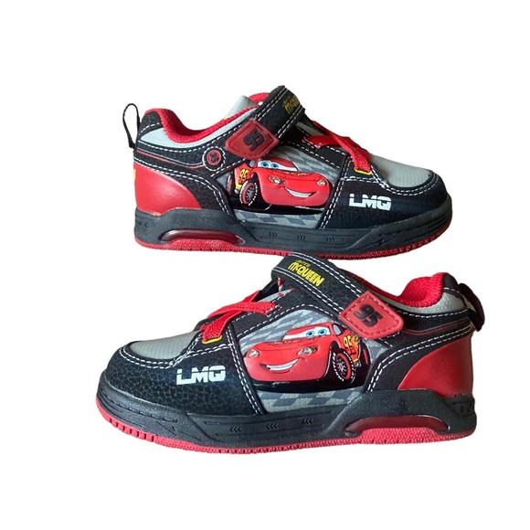 Disney Shoes Brand New Disney Cars Lightning Mcqueen Light Up Shoes